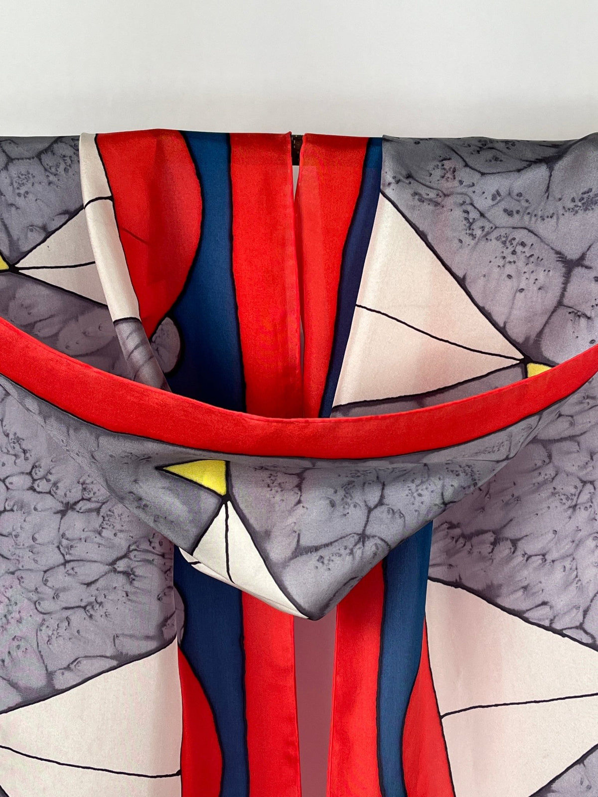 “Ahoy Sailor!” - Hand-dyed Silk Scarf - $140 - Curious Cart