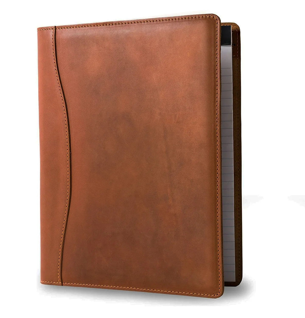 Falit Leather Folio | Handmade Leather Padfolio - Curious Cart