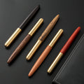 The Hemmingway | Handmade Wood and Brass Fountain Pen - Curious Cart
