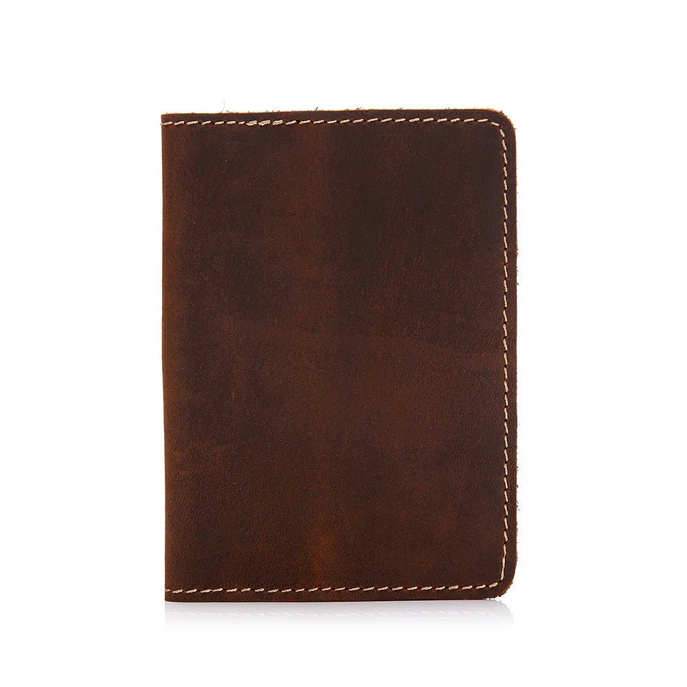 Priam Handmade Leather Passport Cover - Curious Cart