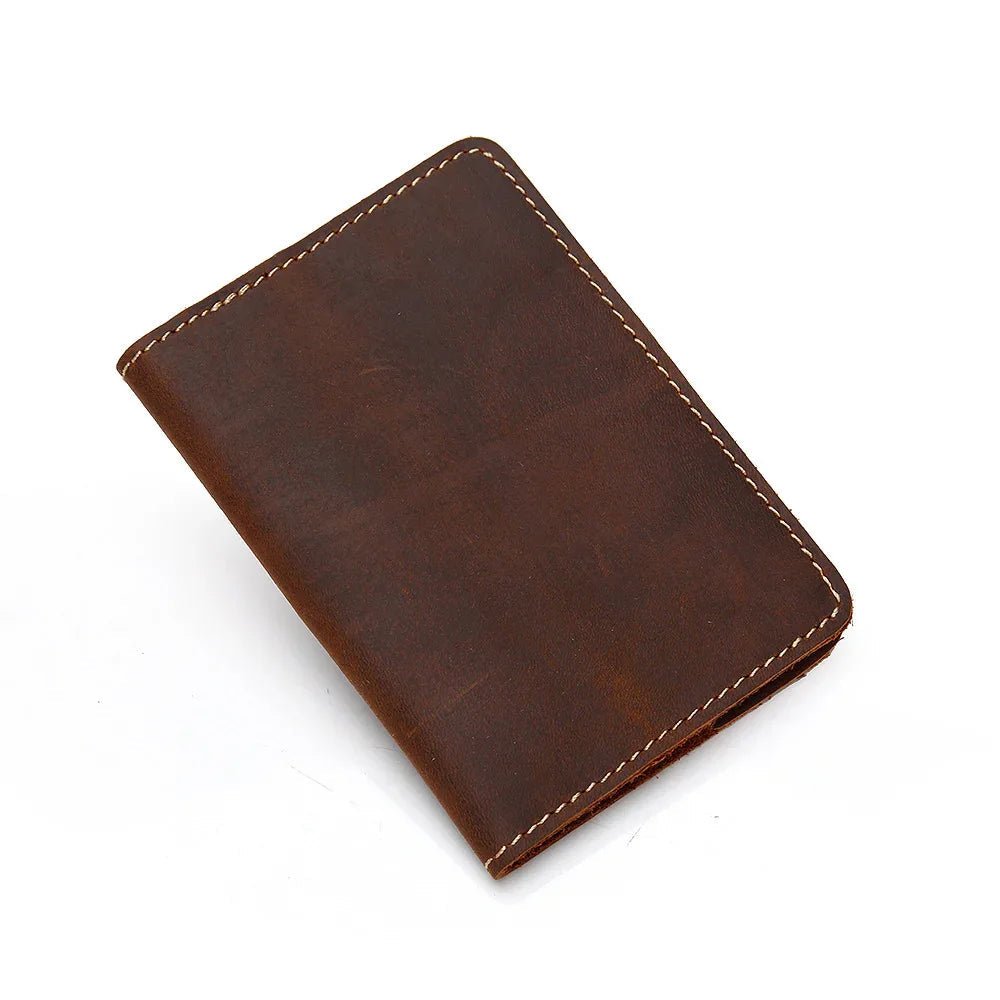 Priam Handmade Leather Passport Cover - Curious Cart