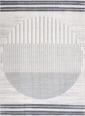 Thad Medium Gray Washable Area Rug - Curious Cart