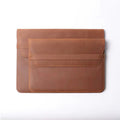 The Runa Leather Laptop Sleeve - Curious Cart
