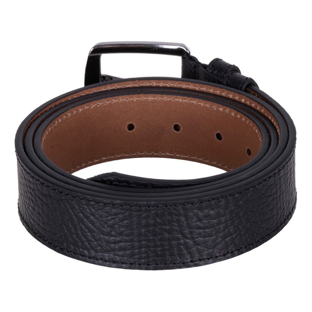 Globe Genuine Leather Belt – Handmade Premium Men’s Belt with Heavy-Duty Metal Buckle - Curious Cart