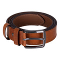 Globe Genuine Leather Belt – Handmade Premium Men’s Belt with Heavy-Duty Metal Buckle - Curious Cart