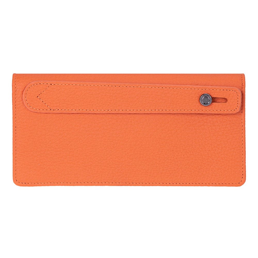 Sedona Leather Unisex Wallet – Genuine Leather Wallet with Phone Pocket & Card Organizer - Curious Cart