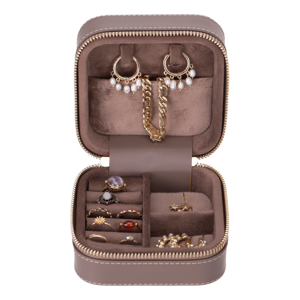Eufaula Leather Jewelry Box - Curious Cart