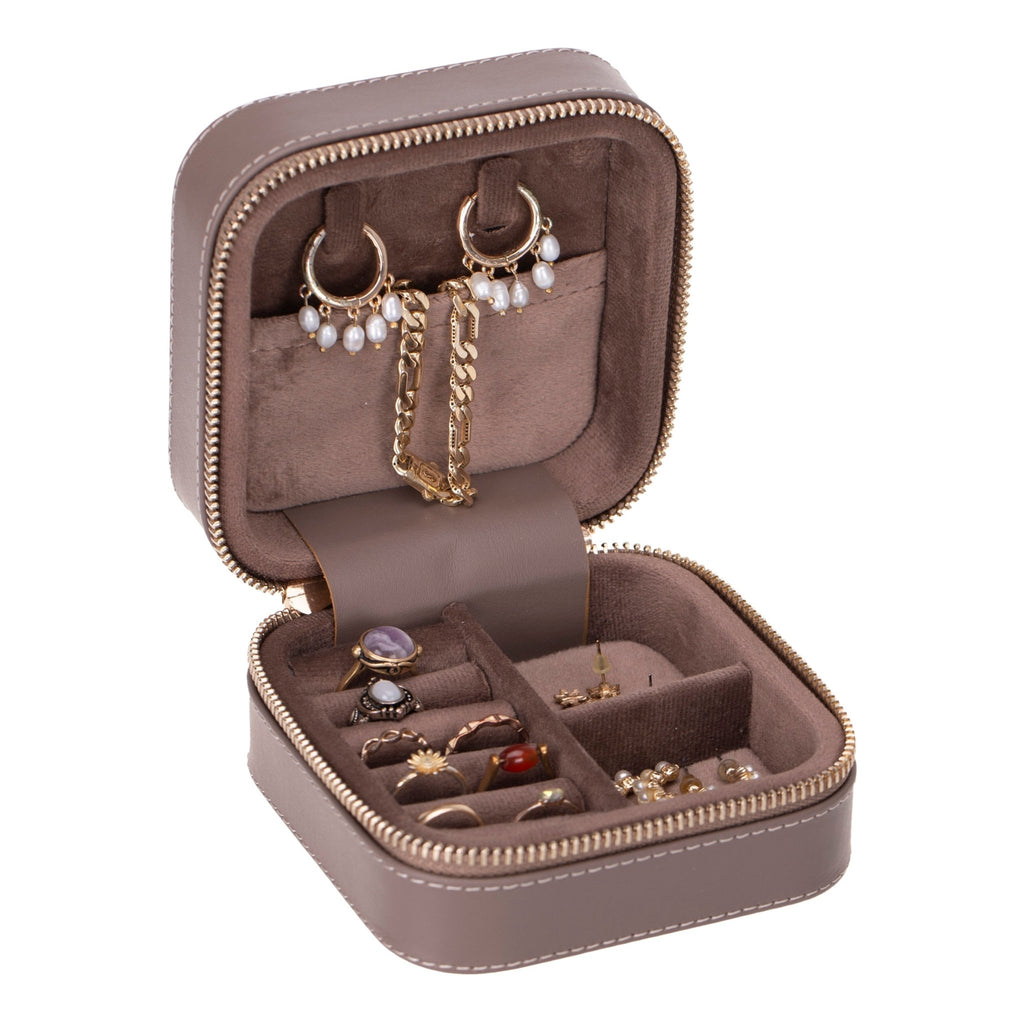 Eufaula Leather Jewelry Box - Curious Cart
