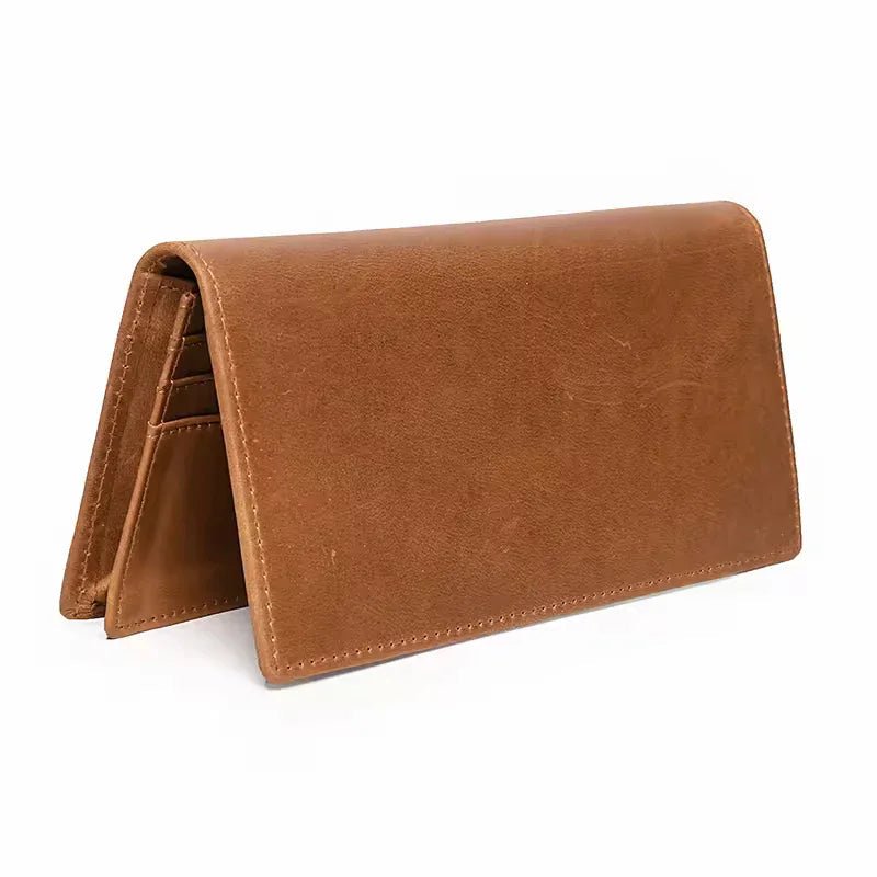 The Pathfinder Bifold Wallet | Genuine Leather Pocket Book - Curious Cart