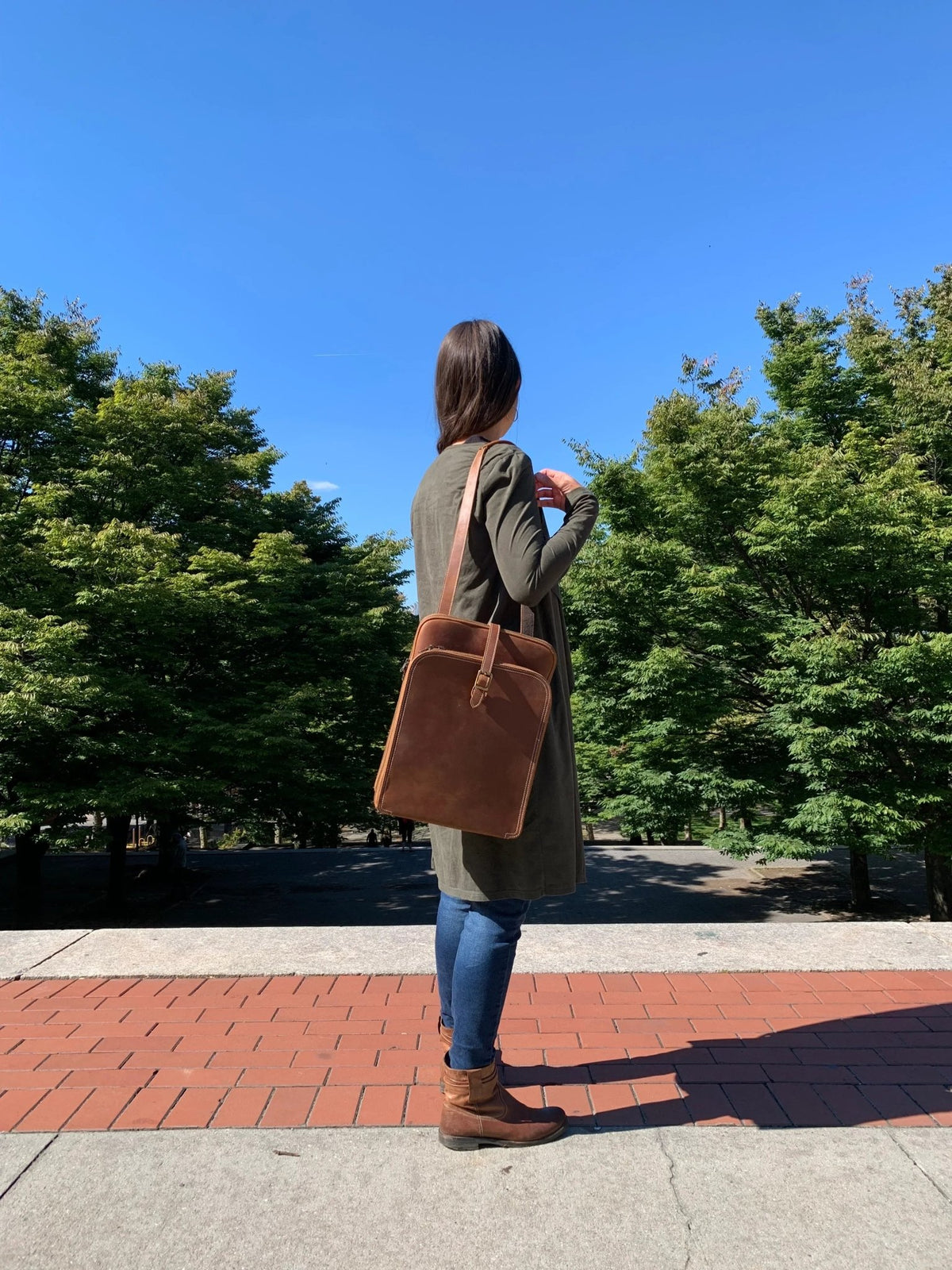 Sachi Leather Backpack | Small Women's Leather Backpack - Curious Cart