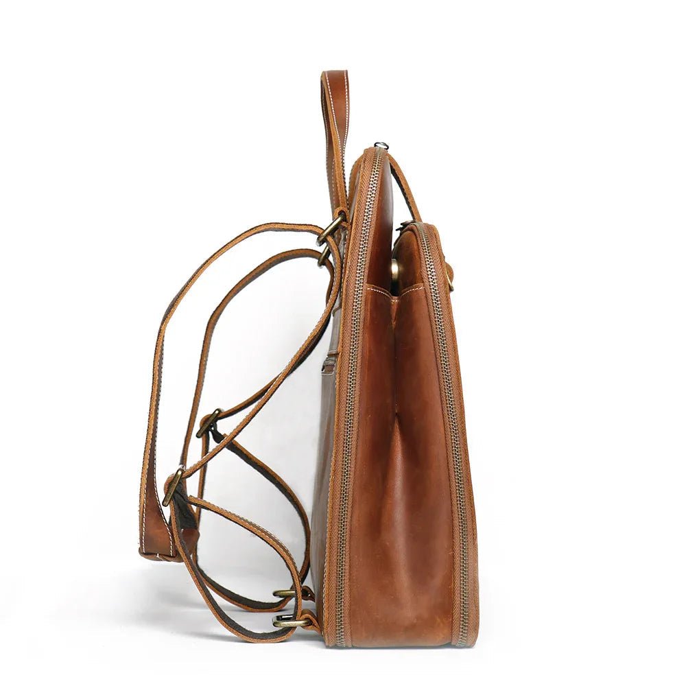 Sachi Leather Backpack | Small Women's Leather Backpack - Curious Cart