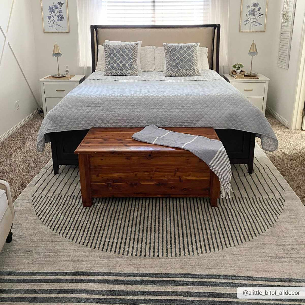 Thad Medium Gray Washable Area Rug - Curious Cart