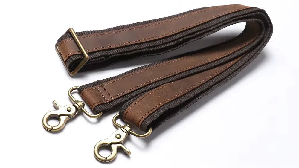 The Viggo Briefcase | Genuine Leather Messenger Bag - Curious Cart