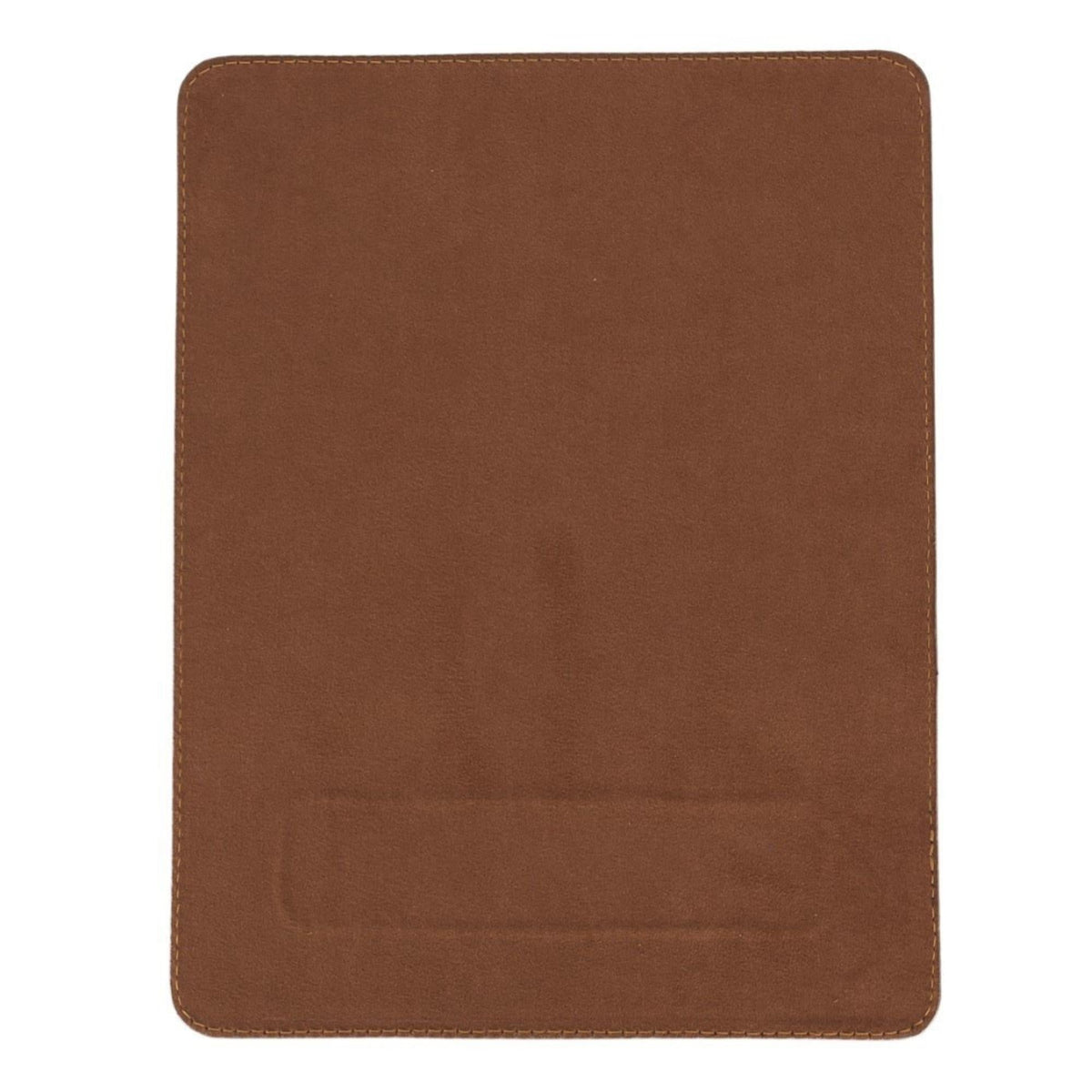 Boulder Full-Grain Leather Mouse Pad with Hand Support - Curious Cart