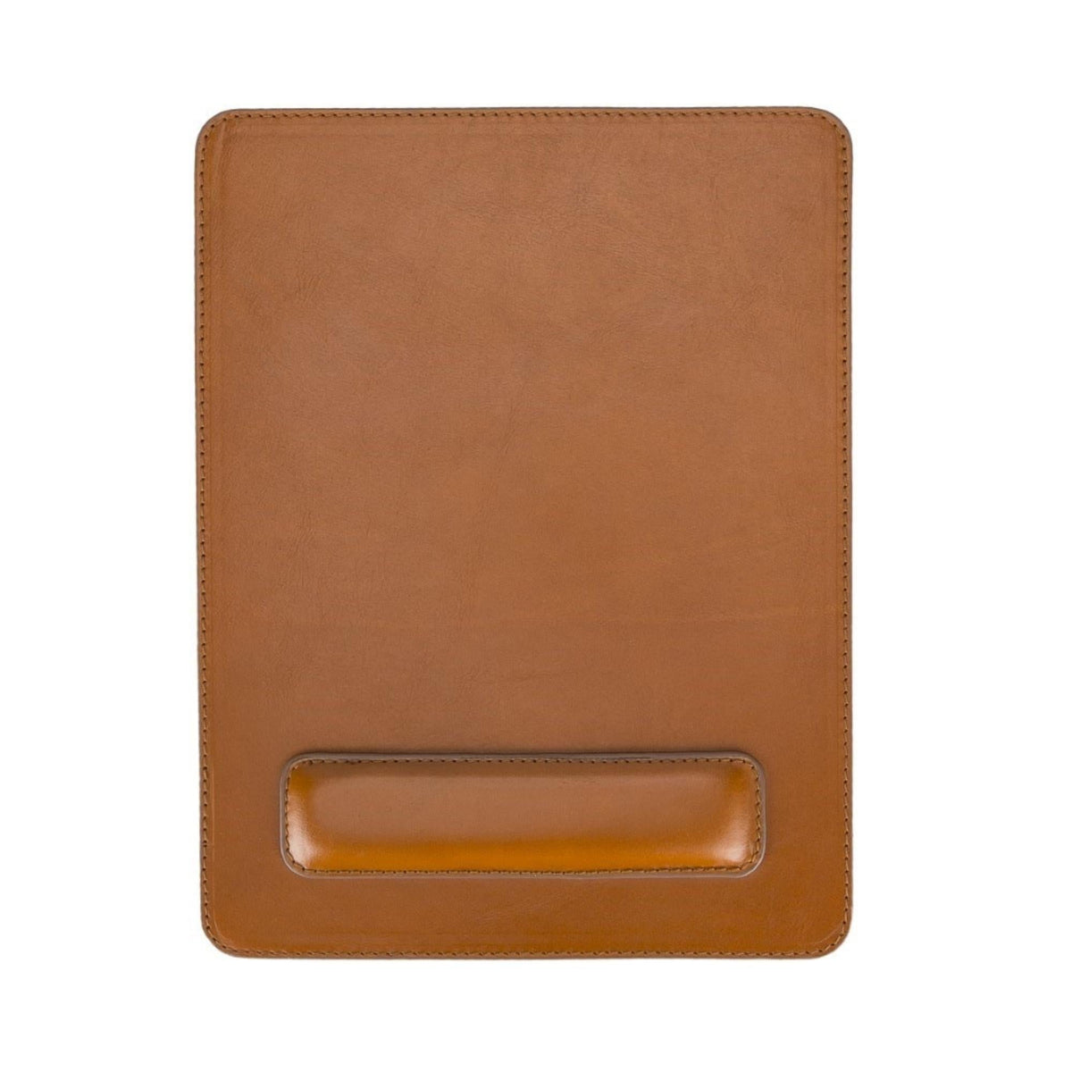 Boulder Full-Grain Leather Mouse Pad with Hand Support - Curious Cart