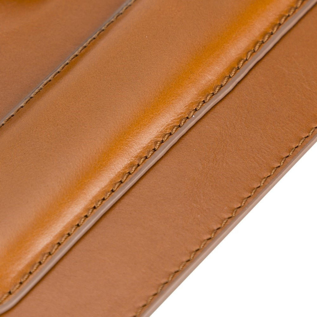 Boulder Full-Grain Leather Mouse Pad with Hand Support - Curious Cart