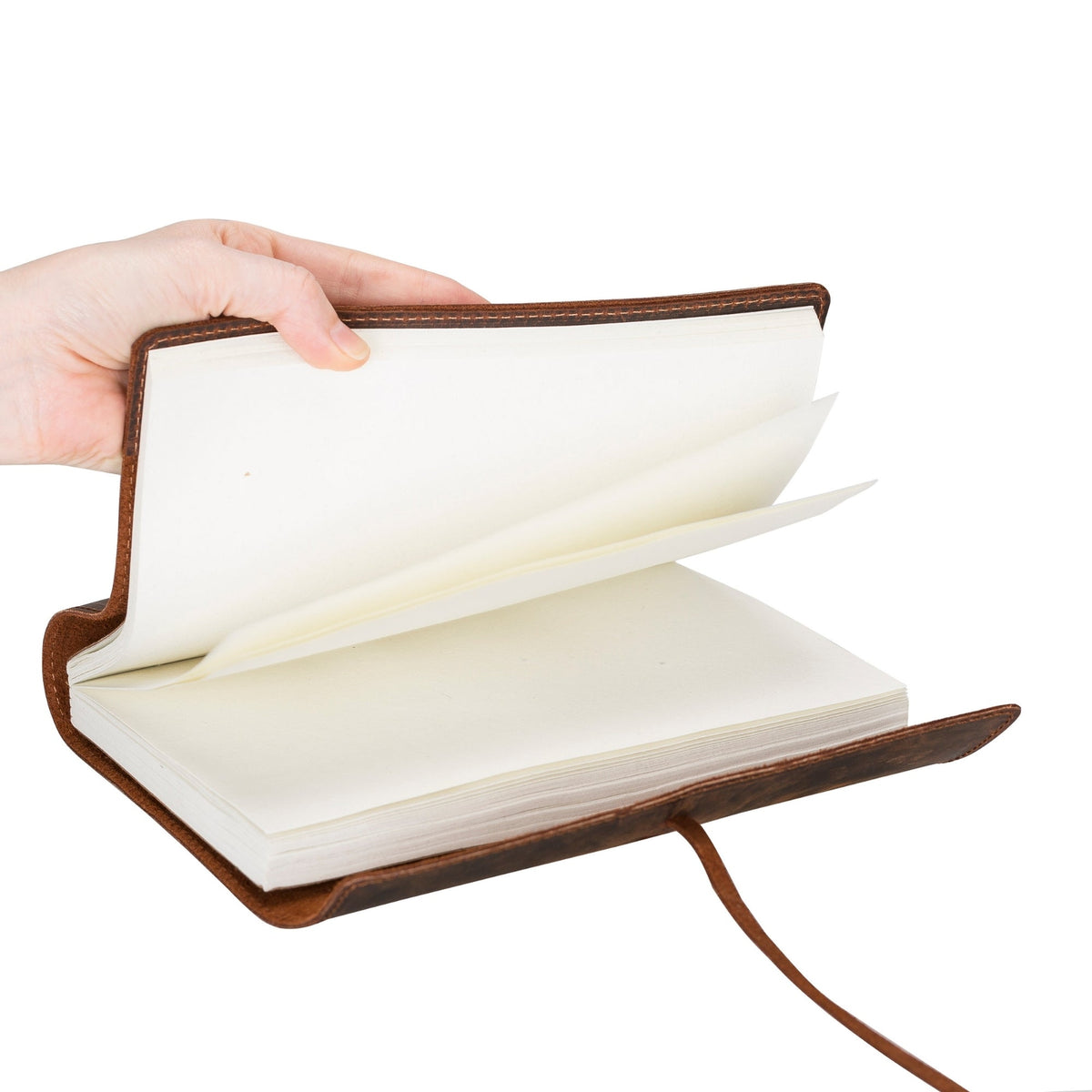 Broomfield Handcrafted Leather Diary Cover - Curious Cart
