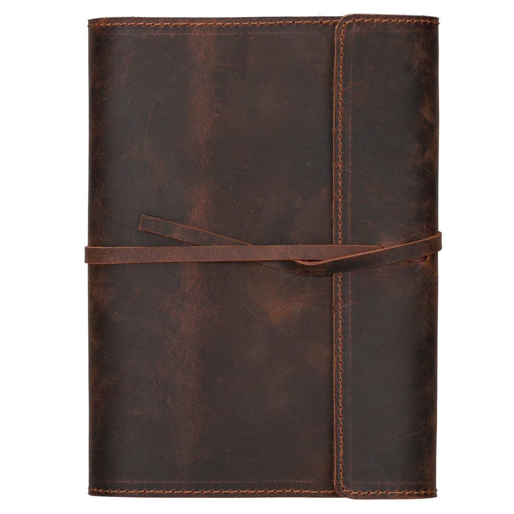 Broomfield Handcrafted Leather Diary Cover - Curious Cart