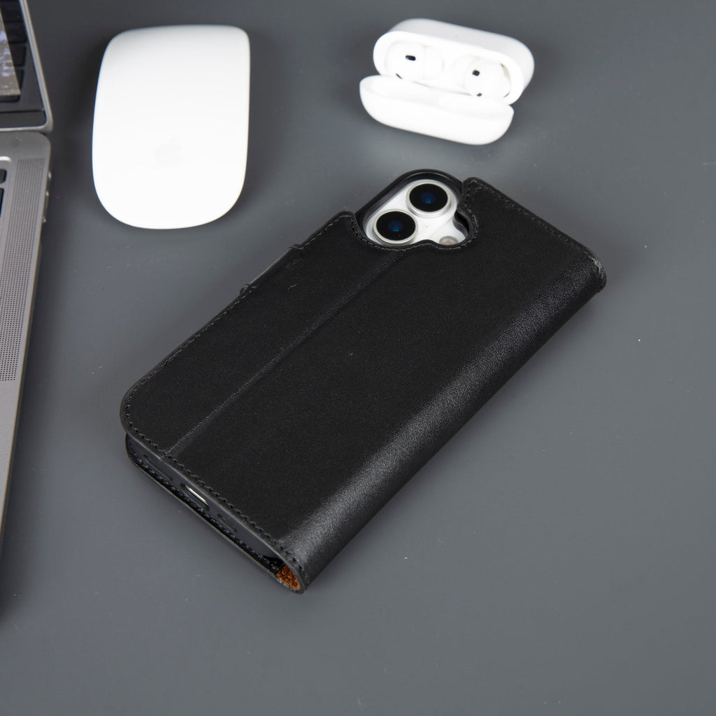 Casper iPhone 17 Leather Wallet Case – MagSafe Compatible - Curious Cart