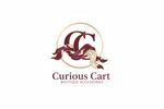Curious Cart CC Monogram Premium Logo