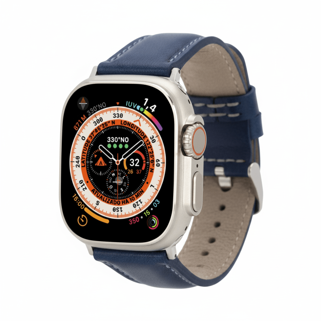 Jackson Leather Bands for Apple Watch 9, Ultra 2 & SE - Curious Cart