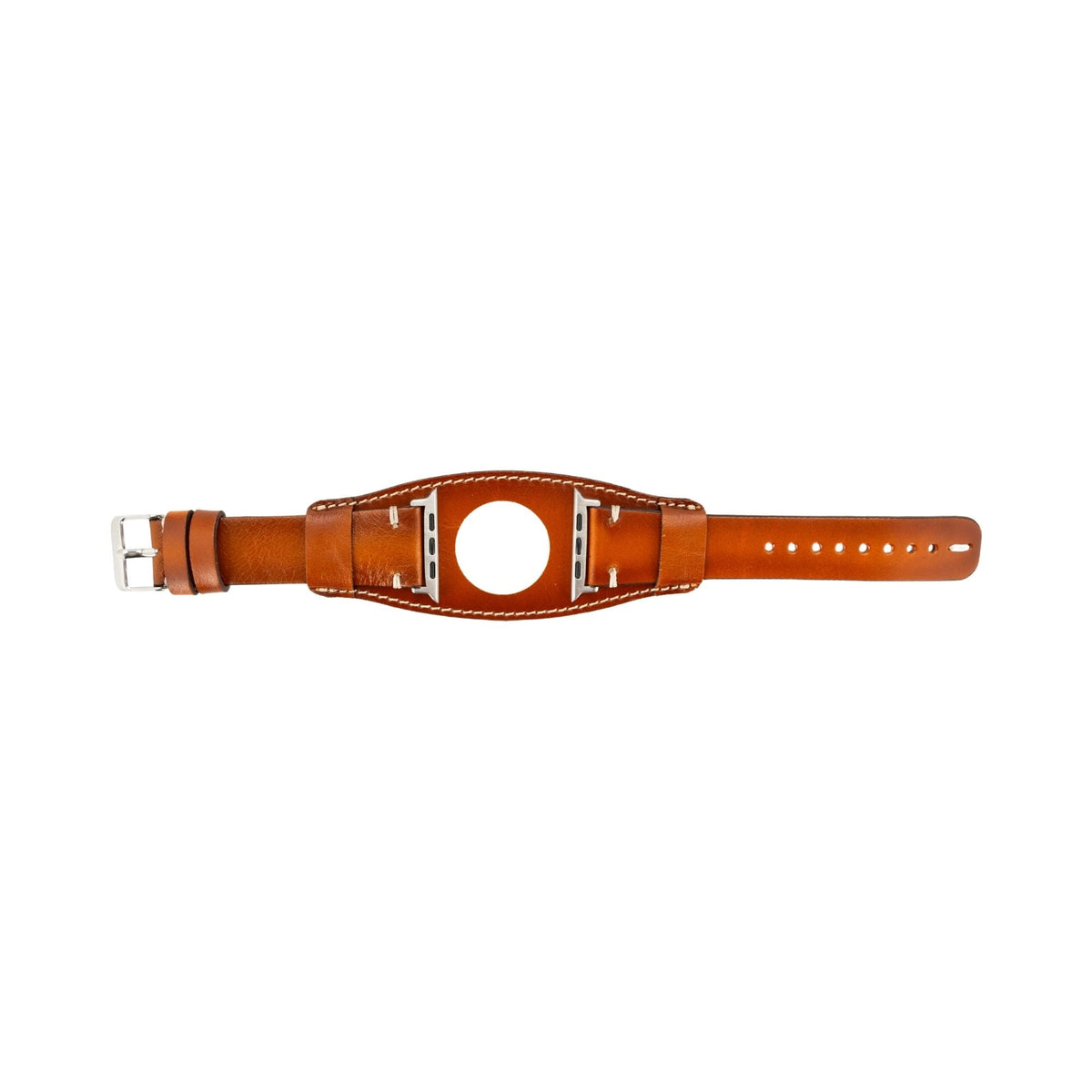 Fort Cuff Leather Bands for Apple Watch 9, Ultra 2 & SE - Curious Cart