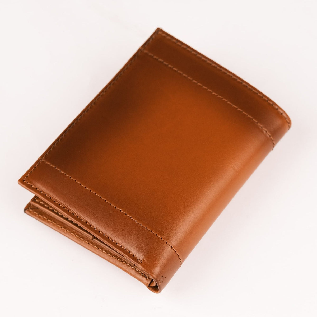Glendo Apple AirTag Slot Leather Wallet, Handcrafted, Unisex - Curious Cart