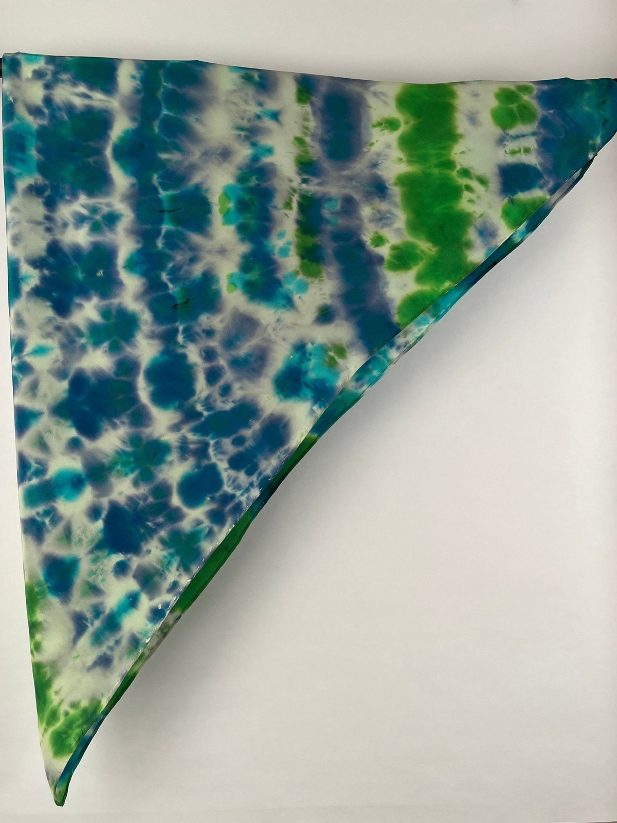“Ready for Spring” - Hand-dyed Silk Scarf - $110 - Curious Cart