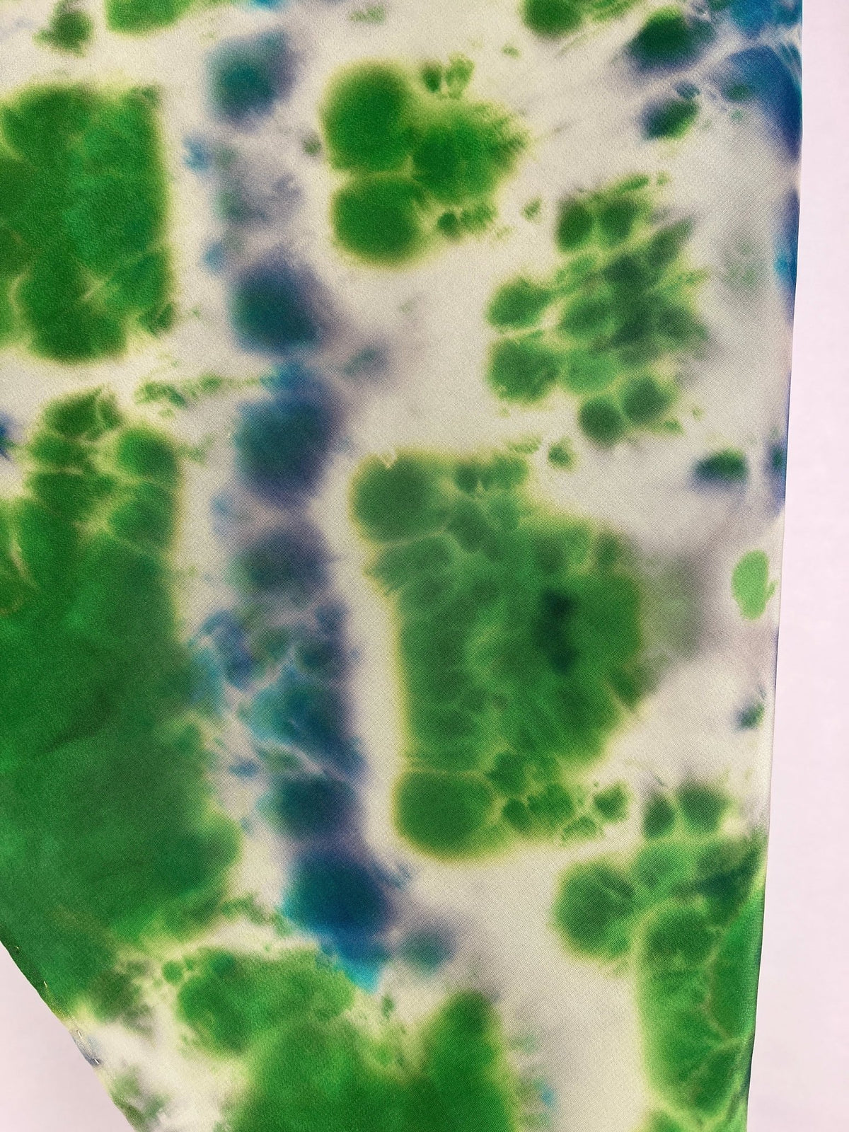“Ready for Spring” - Hand-dyed Silk Scarf - $110 - Curious Cart