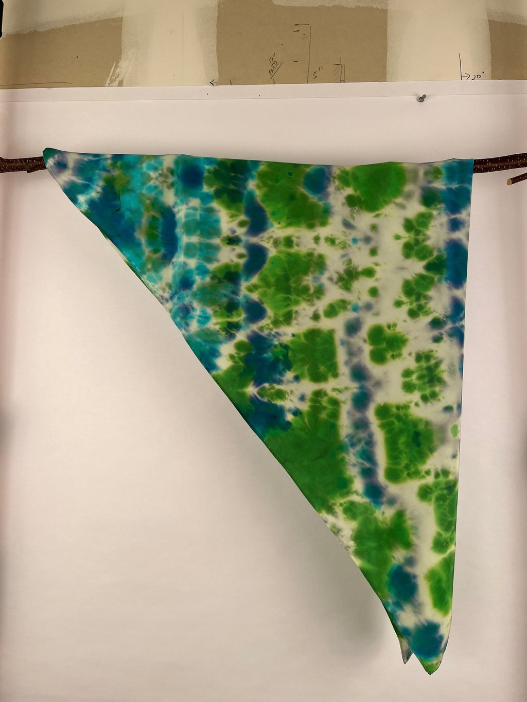 “Ready for Spring” - Hand-dyed Silk Scarf - $110 - Curious Cart