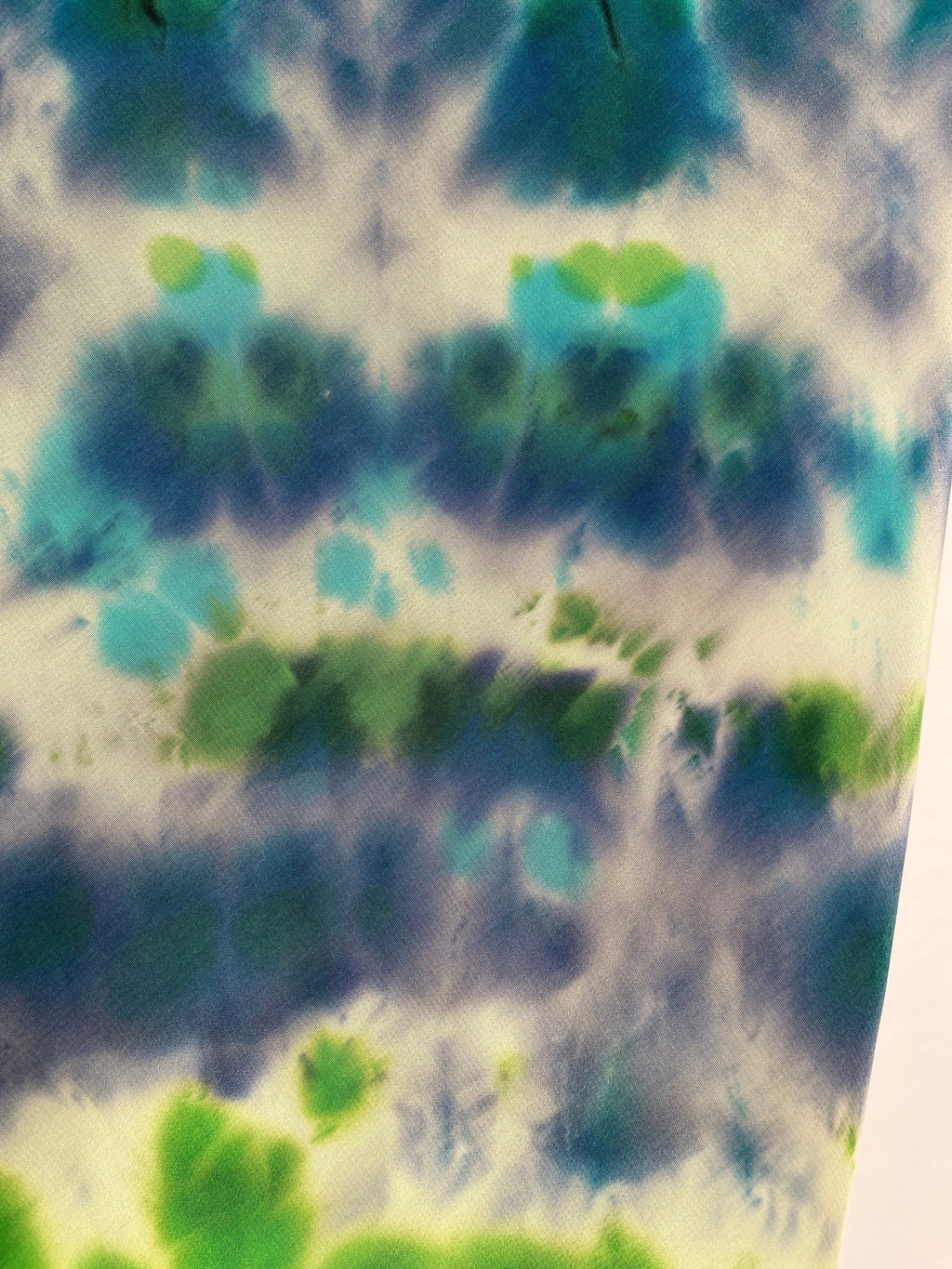 “Ready for Spring” - Hand-dyed Silk Scarf - $110 - Curious Cart
