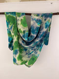 “Ready for Spring” - Hand-dyed Silk Scarf - $110 - Curious Cart