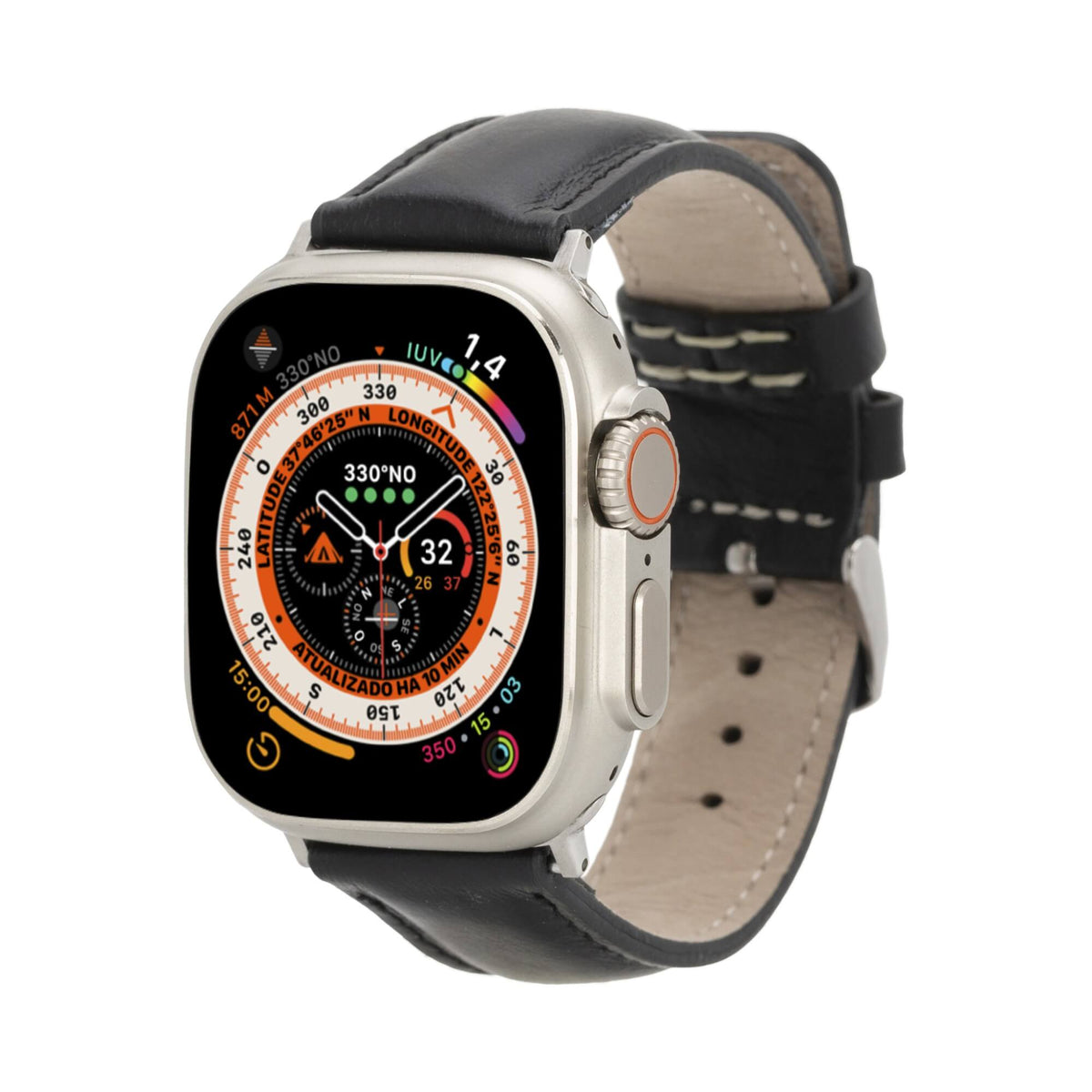Jackson Leather Bands for Apple Watch 9, Ultra 2 & SE - Curious Cart