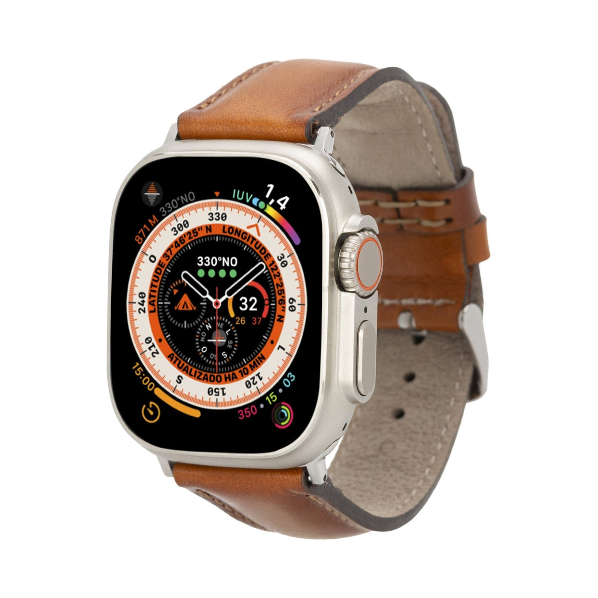 Jackson Leather Bands for Apple Watch 9, Ultra 2 & SE - Curious Cart