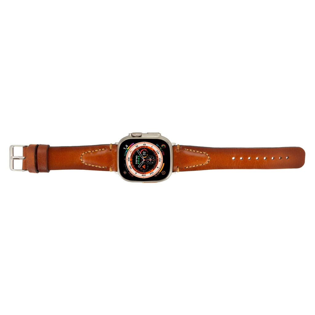 Jeffrey Leather Bands for Apple Watch 9, Ultra 2 & SE - Curious Cart