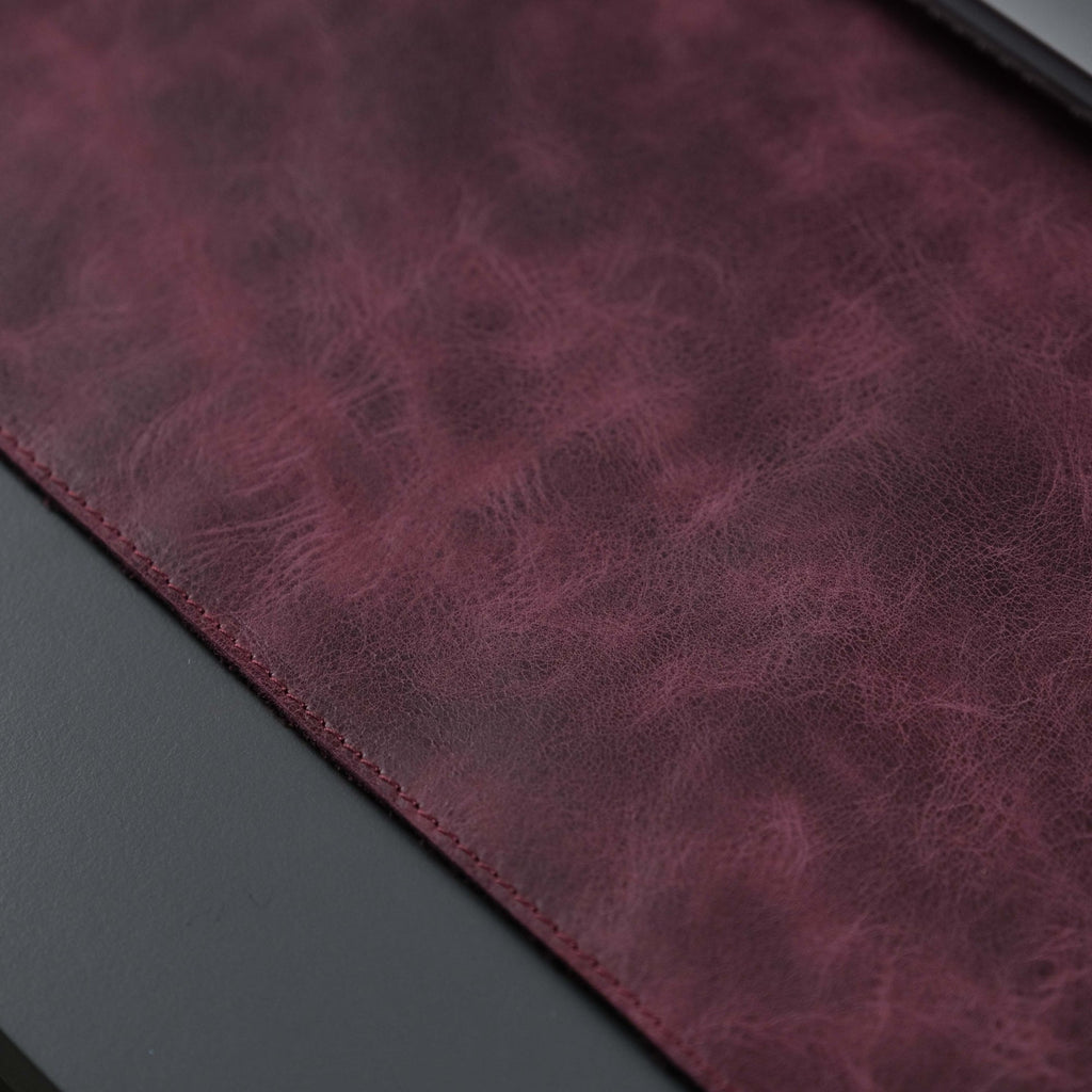 Jersey Purple Leather Desk Pad for Office and Home - Curious Cart