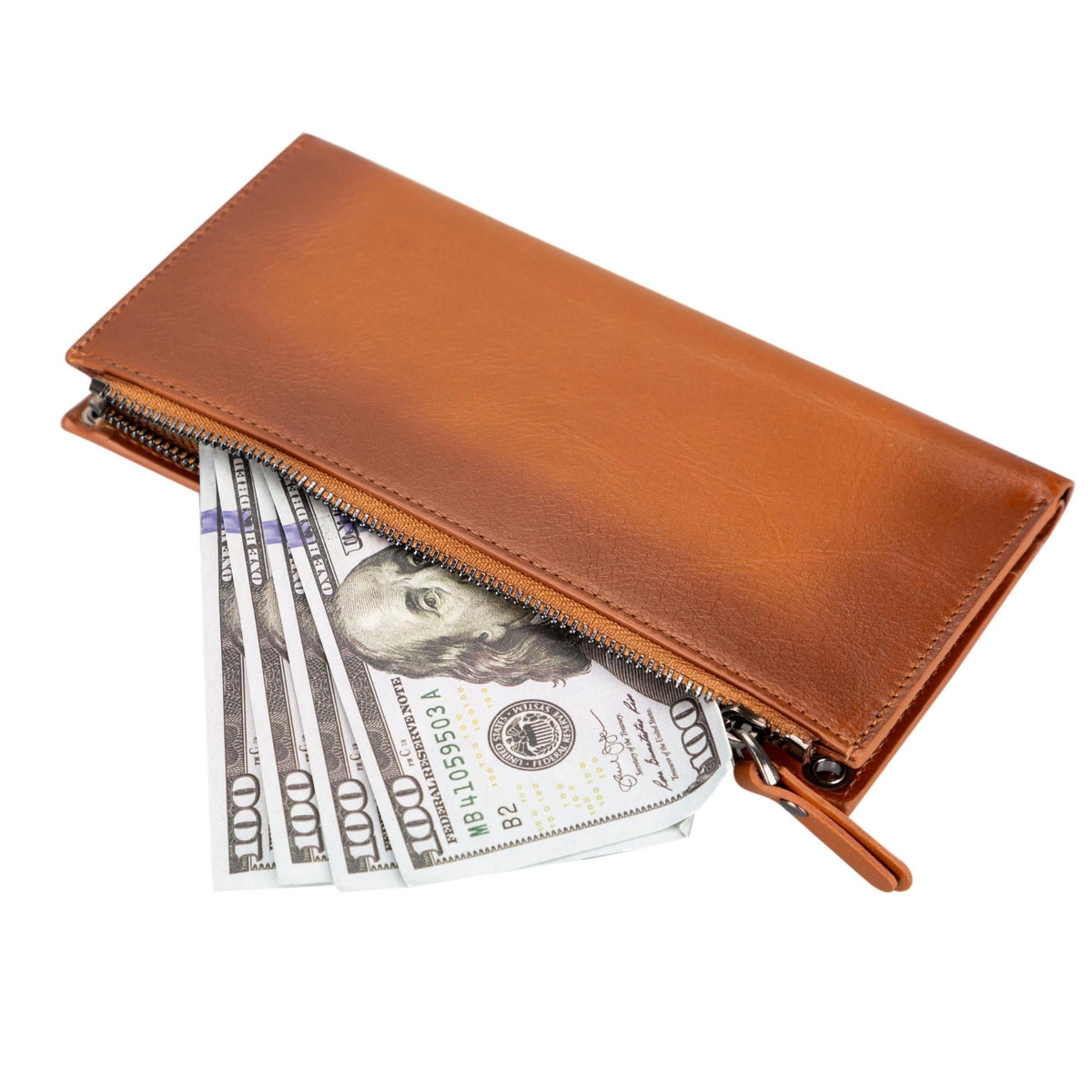 Kaycee Leather Women's Cell Phone Wallet with Strap - Curious Cart