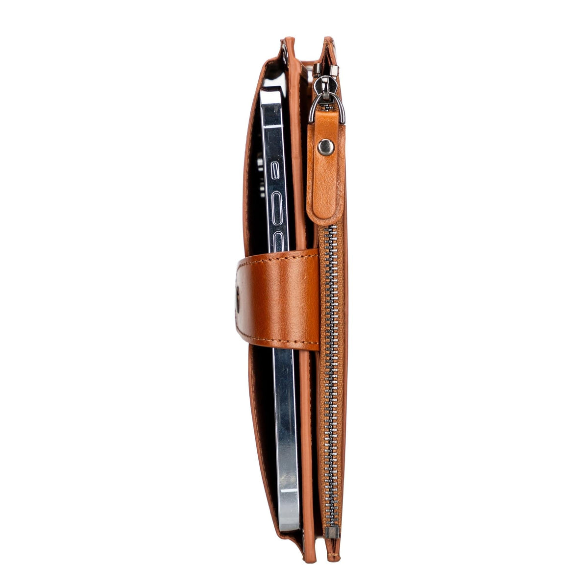 Kaycee Leather Women's Cell Phone Wallet with Strap - Curious Cart