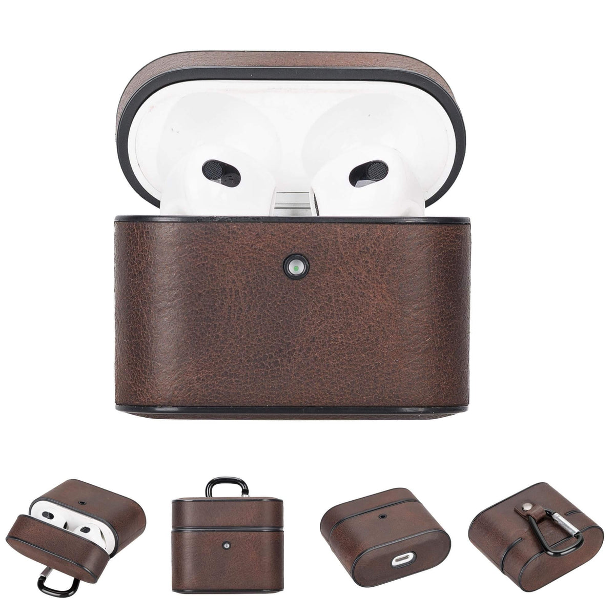 Laramie Leather Case for Apple AirPods 3 - Curious Cart