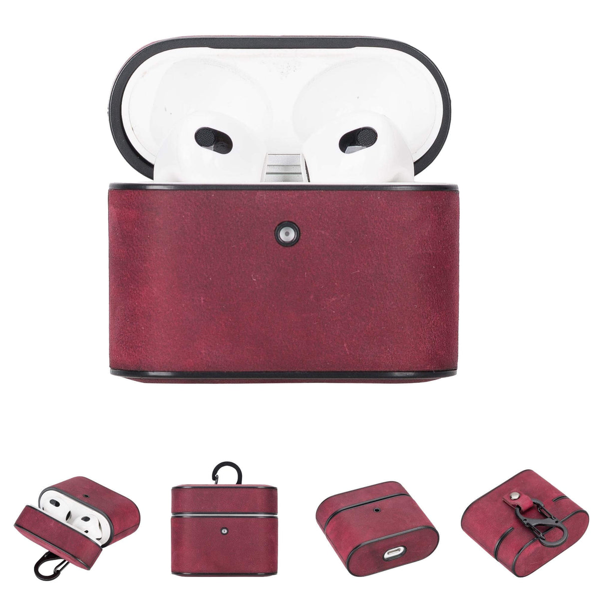 Laramie Leather Case for Apple AirPods 3 - Curious Cart