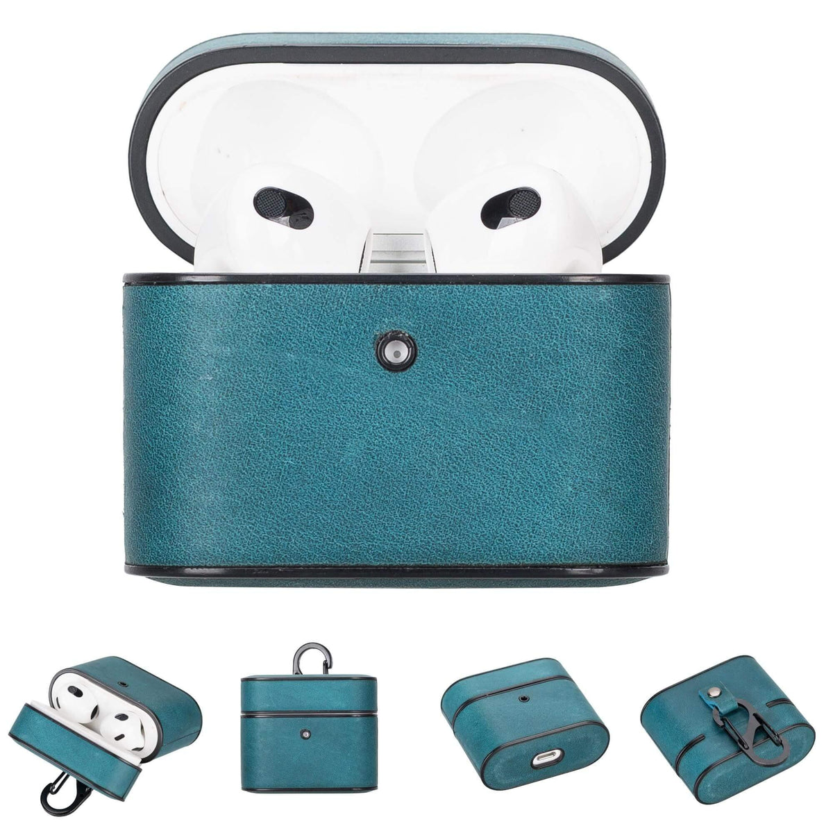 Laramie Leather Case for Apple AirPods 3 - Curious Cart