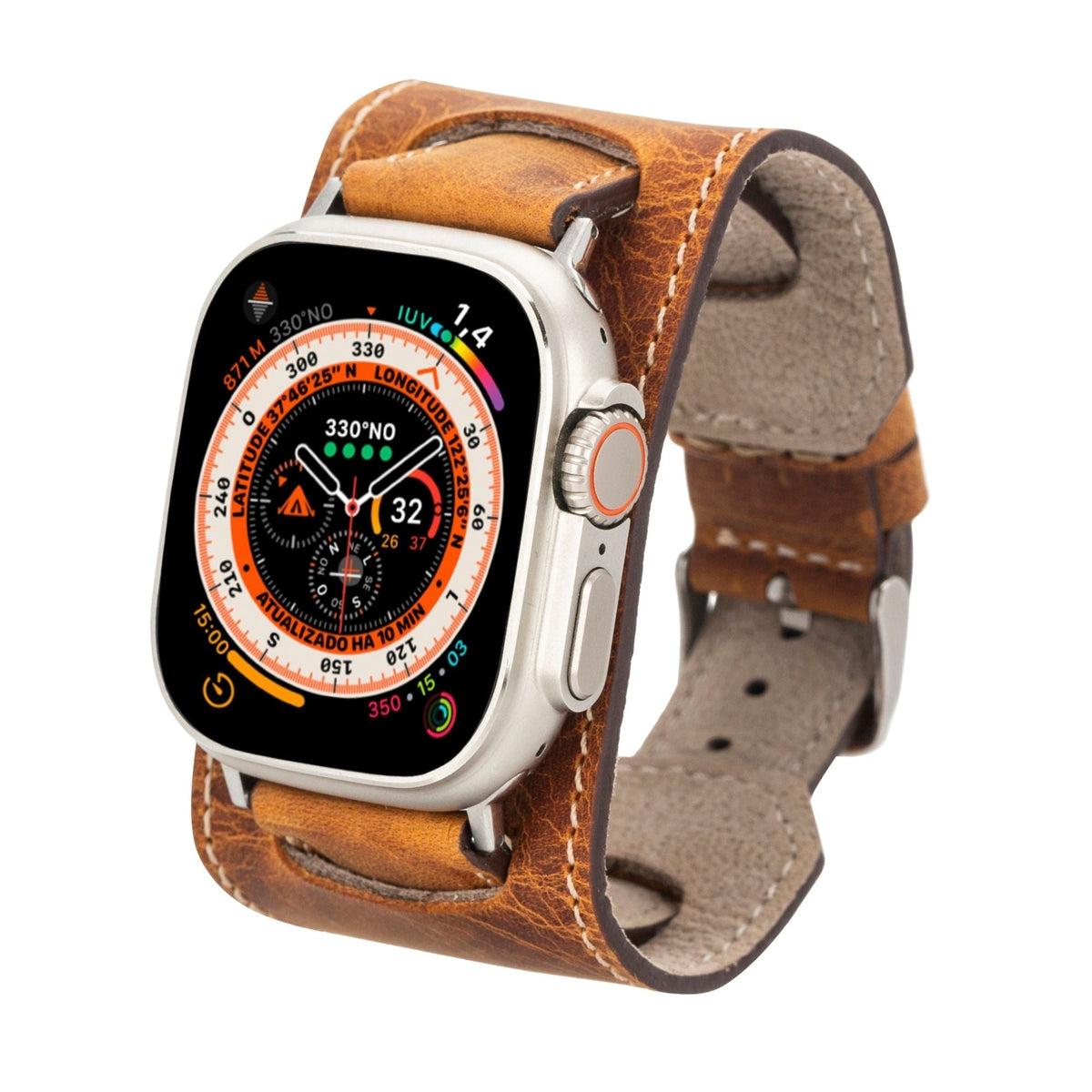 Moorcroft Cuff Leather Bands for Apple Watch - Curious Cart