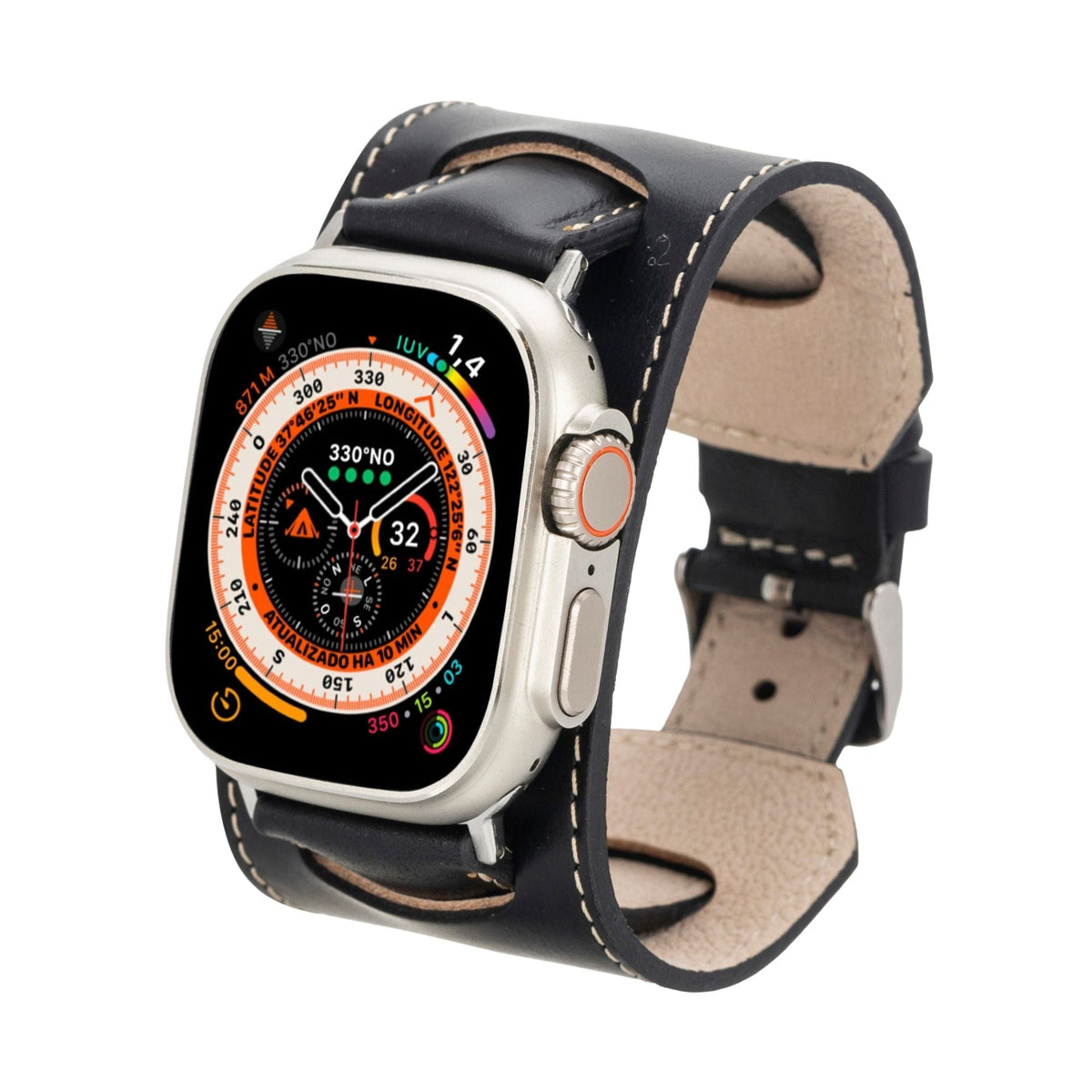 Moorcroft Cuff Leather Bands for Apple Watch - Curious Cart