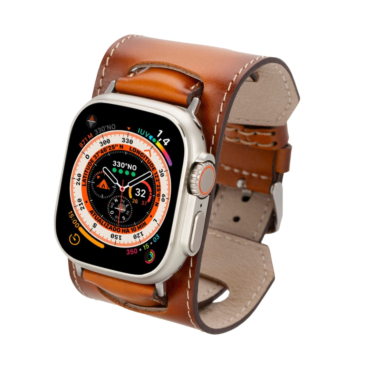 Moorcroft Cuff Leather Bands for Apple Watch - Curious Cart