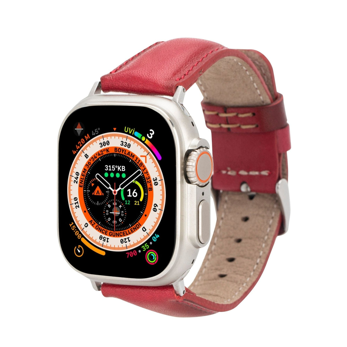 Moran Leather Bands for Apple Watch 9, Ultra 2 & SE - Curious Cart