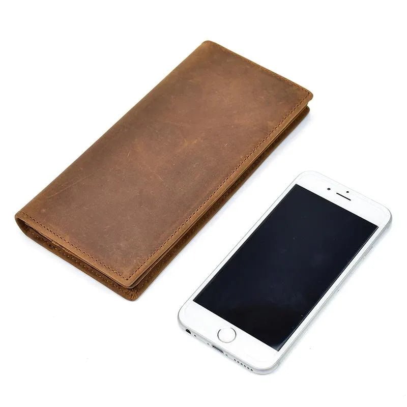 The Pathfinder Bifold Wallet | Genuine Leather Pocket Book - Curious Cart