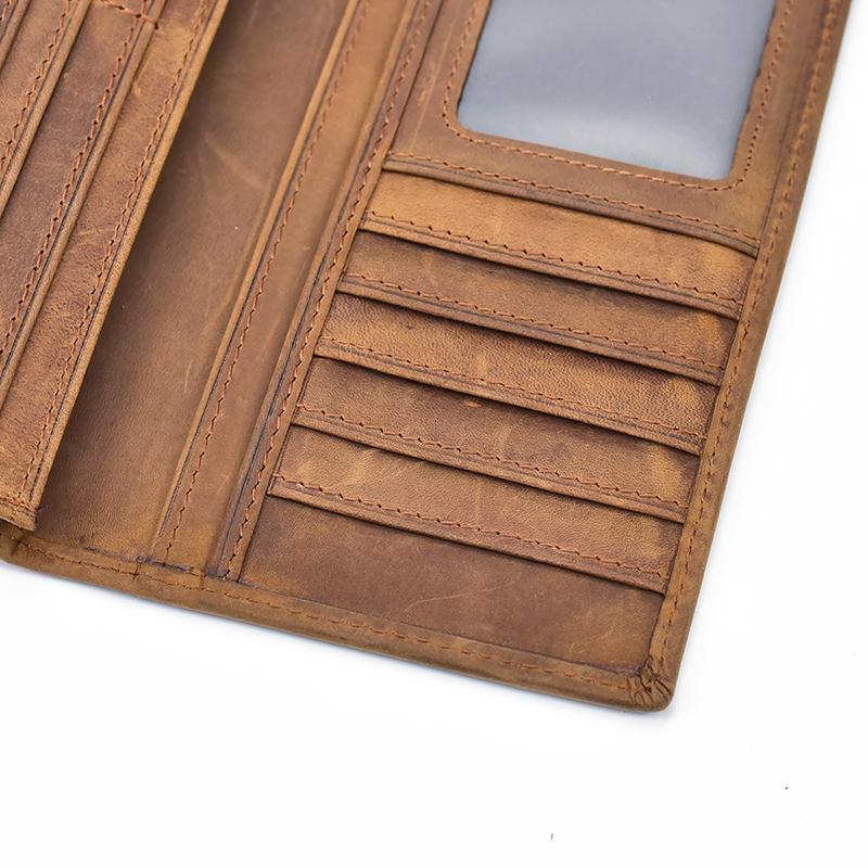 The Pathfinder Bifold Wallet | Genuine Leather Pocket Book - Curious Cart