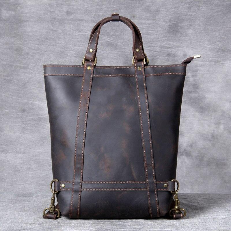 The Icarus | Handmade Vintage Leather Backpack - Curious Cart