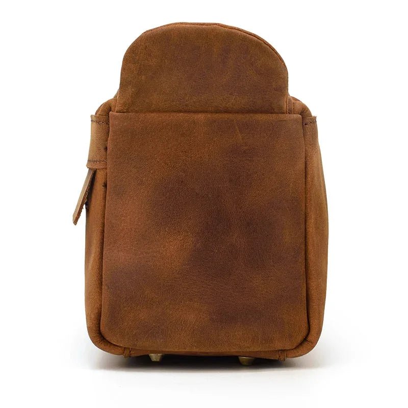 Dado Leather Dopp Kit | Handmade Leather Toiletry Bag - Curious Cart