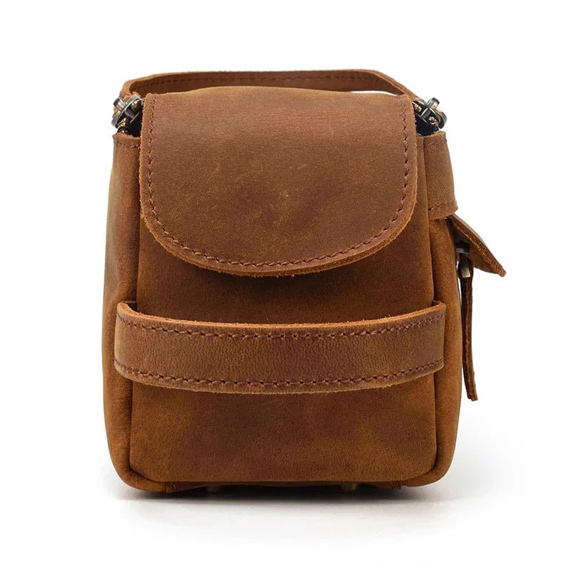 Dado Leather Dopp Kit | Handmade Leather Toiletry Bag - Curious Cart